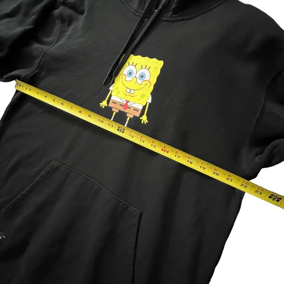 Vans x SpongeBob SquarePants  Pullover  Hoodie "OFF THE WALL" Black Men's LARGE - Picture 9 of 11